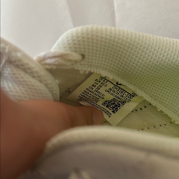 Nike Court Legacy White Sneakers with Black and Brown Details - Picture 7 of 9